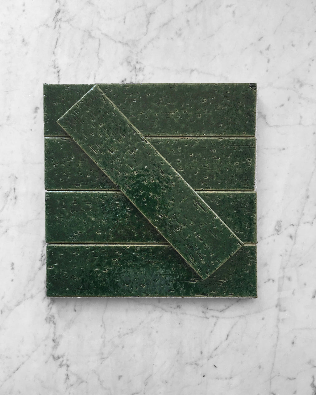 Argo Green Glazed Brick Subway 240x60x10mm