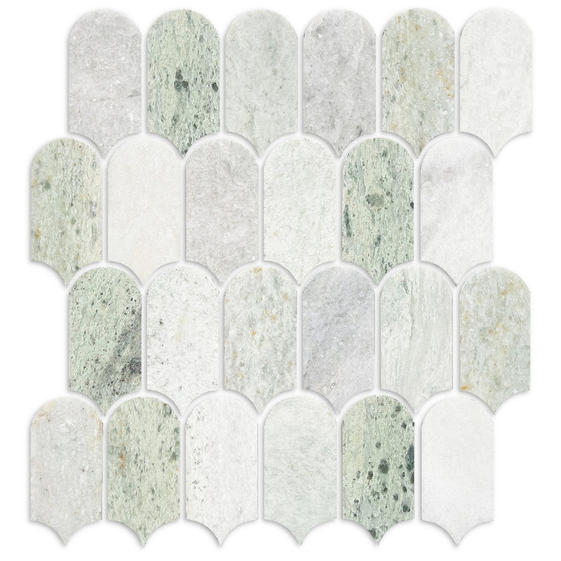 Artemis Ming Green Feather Honed Marble 50X103mm