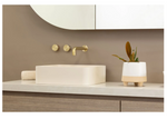 Bella Concrete Basin | Ash White