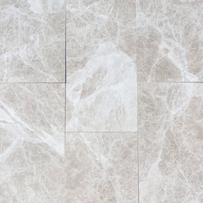 Bianco Chiaro Marble Tiles Honed Finish