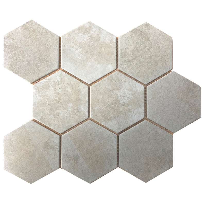 Hexagon Cement Matte  95x110x4.5mm