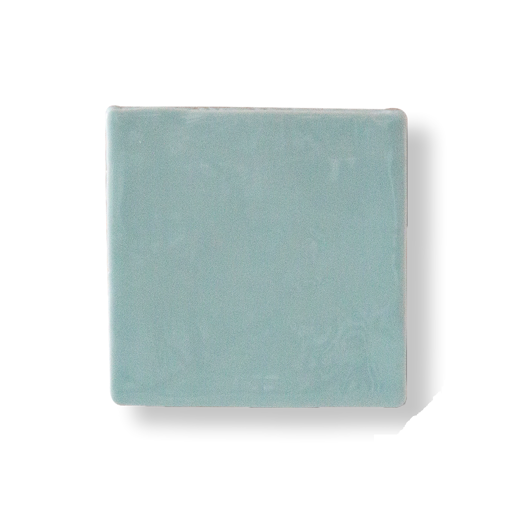 Spanish Tiles Hand Made Style Cien Aqua Gloss 100x100x8mm