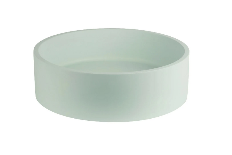 Concrete Basin  Mint Green