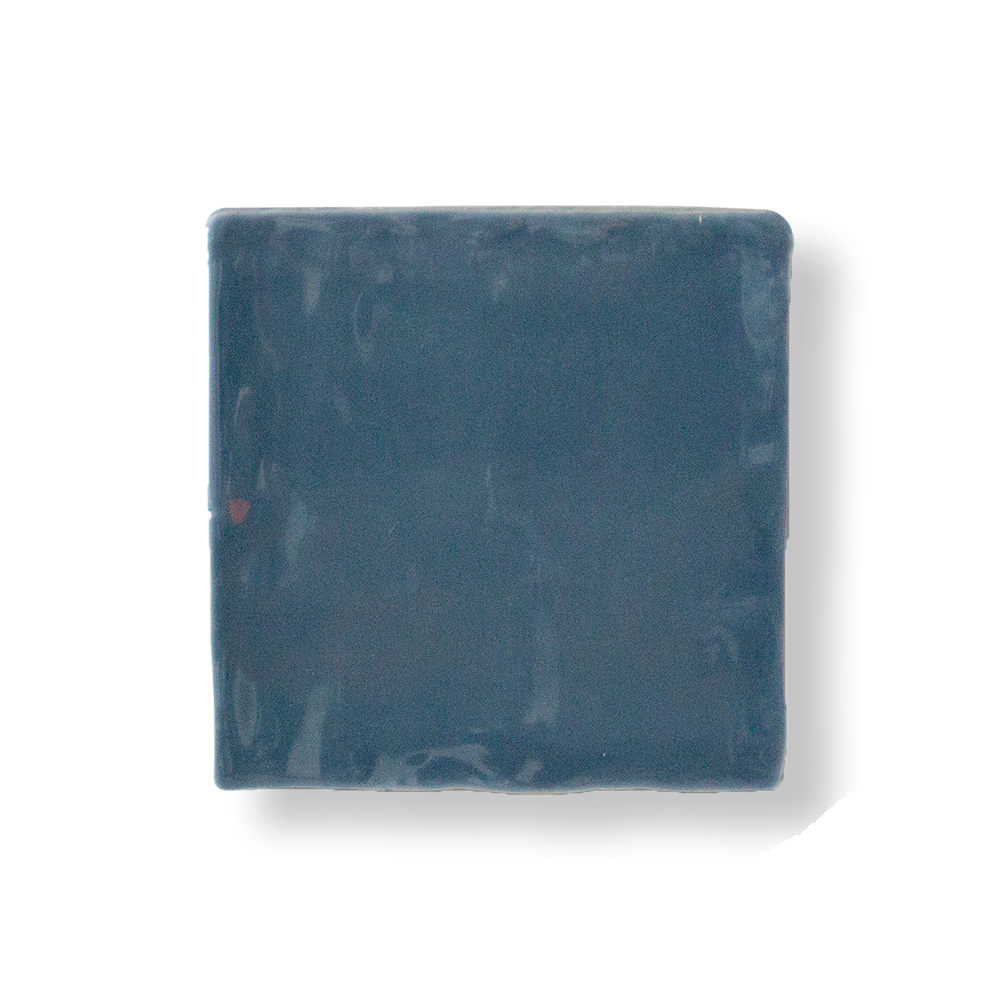 Spanish Tiles Hand Made Style Cien Blue Gloss 100x100x8mm