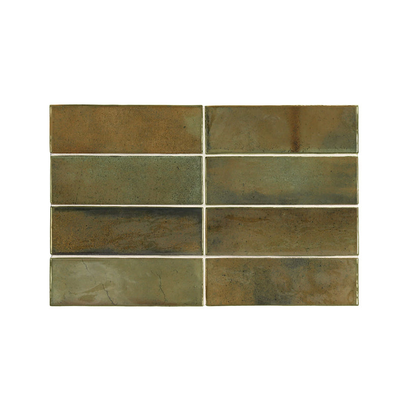 Hanoi Wild Olive Gloss Square 161x51mm 