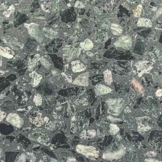 Italian Terrazzo Esmeraldo 400x400x18mm