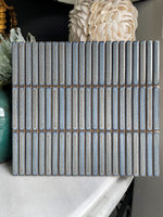 Kit Kat Mottled Grey Gloss Tiles 12x92x8mm