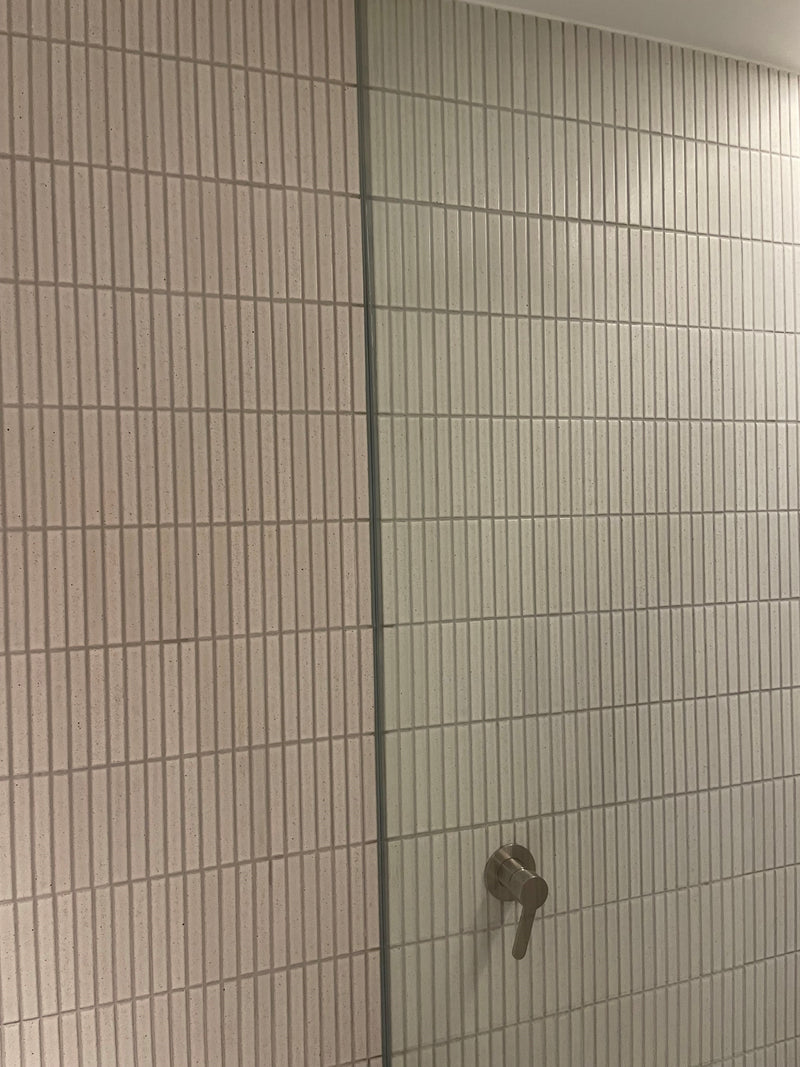 Mosaic Tile Kit Kat -  Gloss Concave Warm White 20X145x8mm