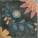 Marlow Adelina  Black Pool Tiles 115X115mm