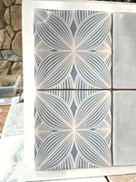 Light blue ceramic Tiles 