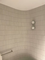 Mosaic Tile Kit Kat -  Gloss Concave Warm White 20X145x8mm