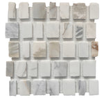 Marble Mosaic - Split Calacatta