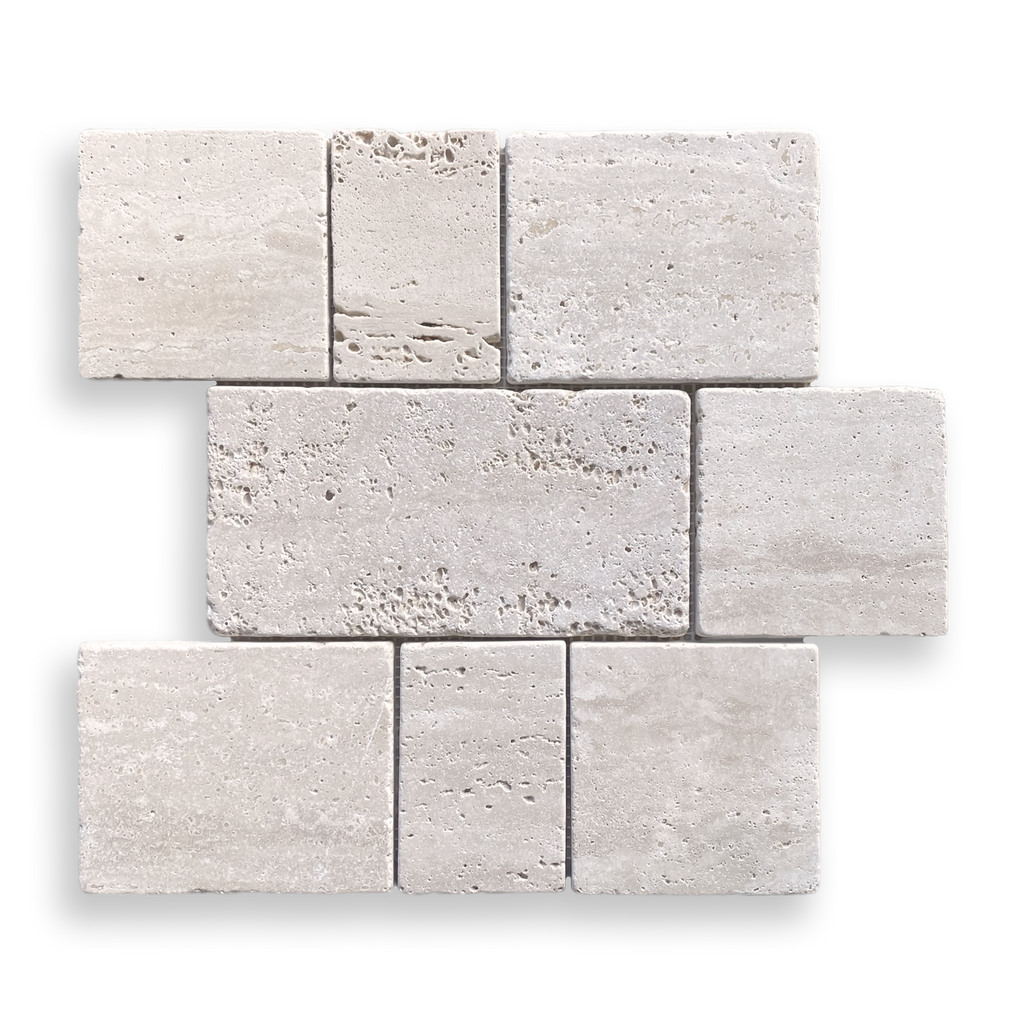 Marble Mosaic - Havana Travertine Classic Tumbled