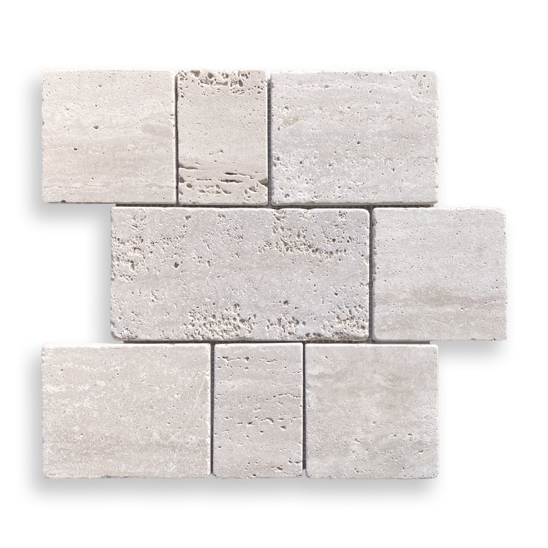 Marble Mosaic - Havana Travertine Classic Tumbled