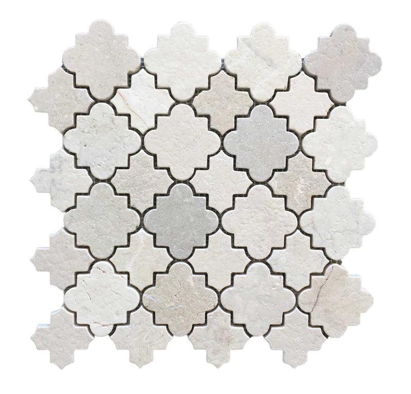 Marble Mosaic - Cairo Crema Tumbled Marble