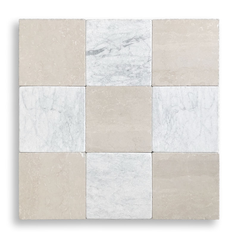 Botticino Tumbled Tiles 305x305x10mm