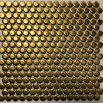 Penny Round Gold 19mm