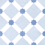 Costal Blue floor tiles