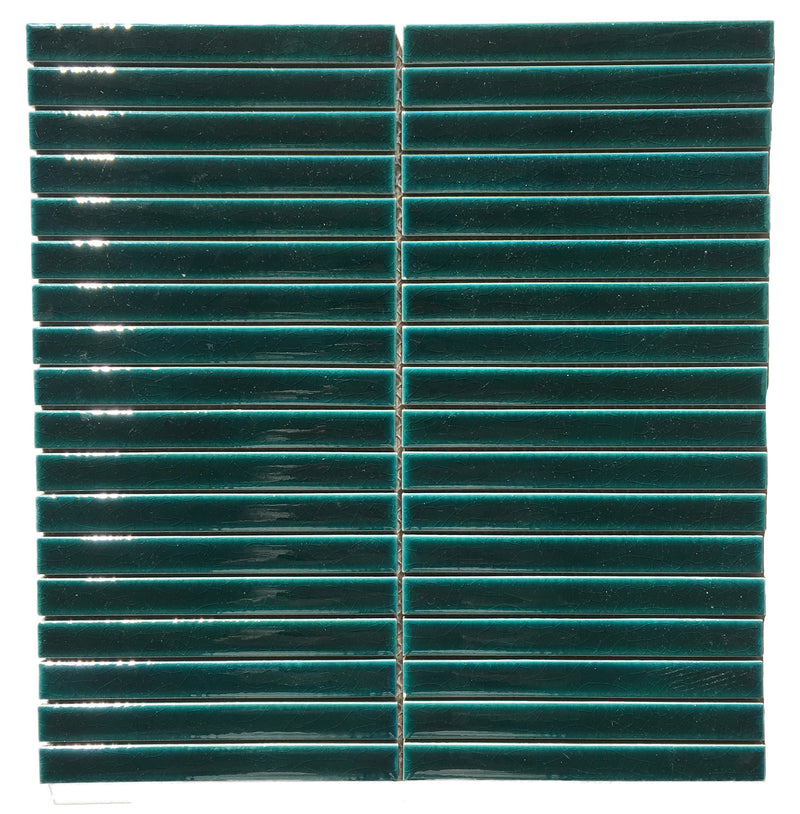 vintage green kit kat tiles 