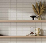 Rec Bricks Matt White - 240x60x6mm