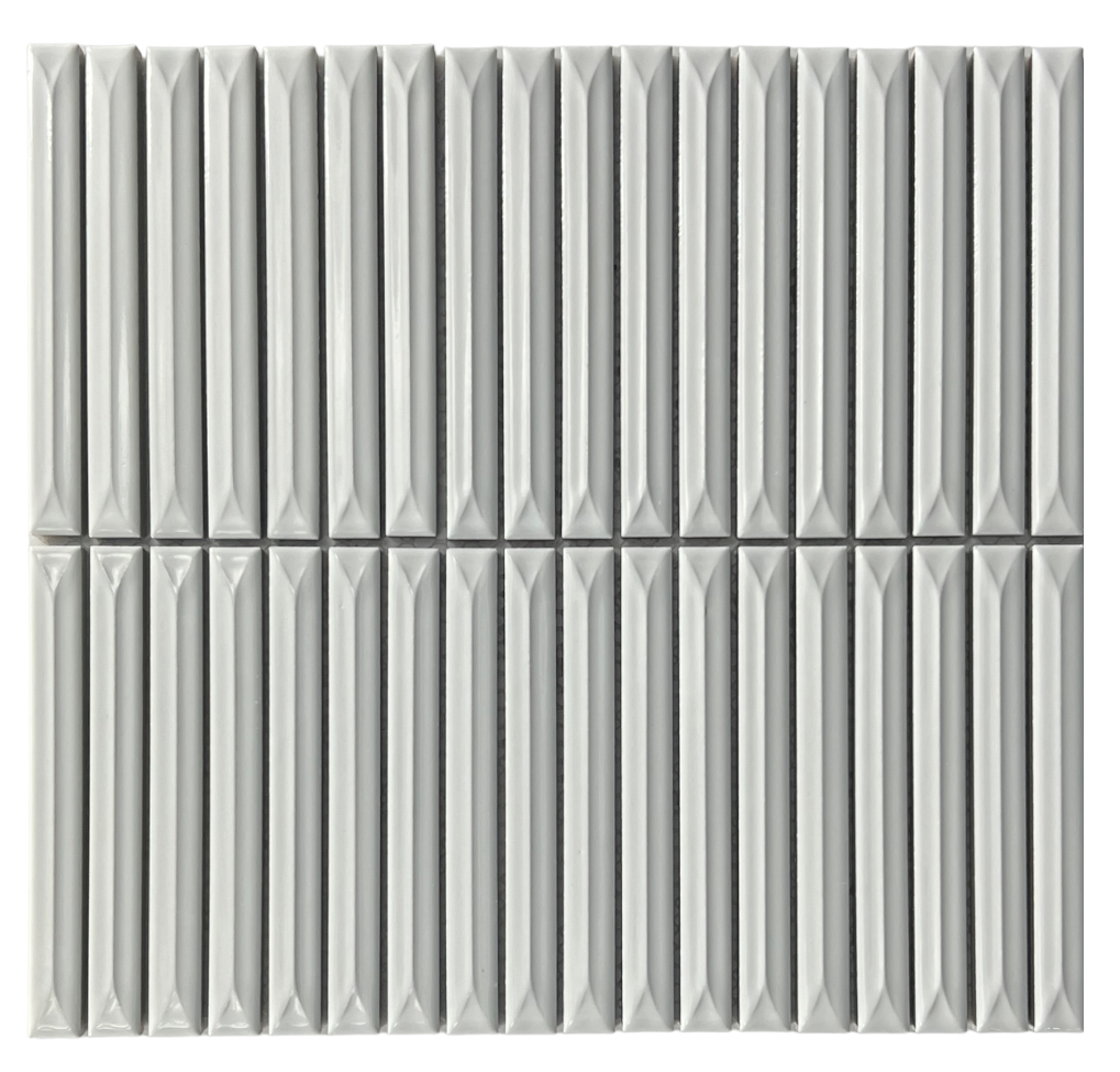 Kit Kat - finger tile - 3D Gloss White Arrow Stack