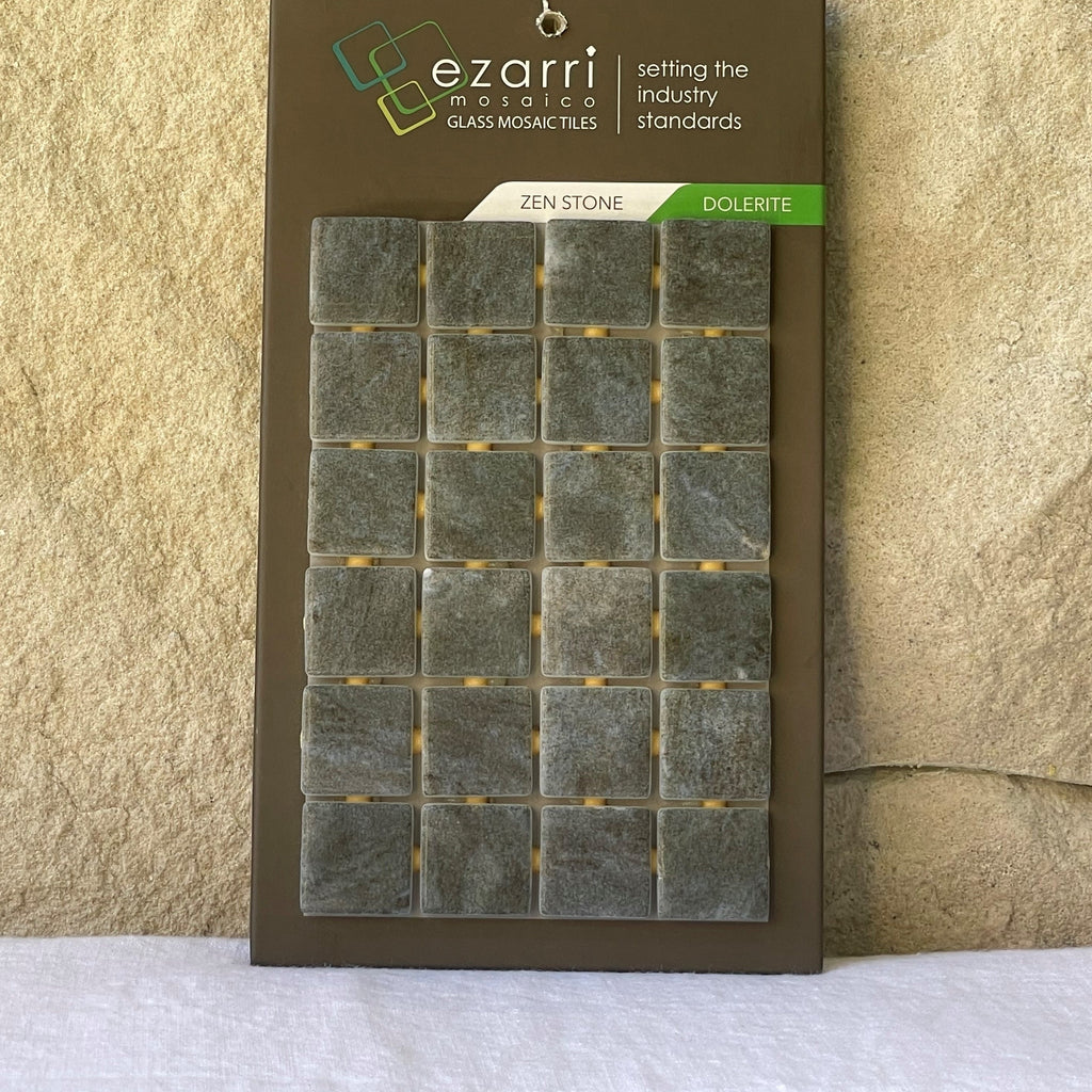 Ezarri Zen Stone Dolerite 25X25mm Pool Tiles