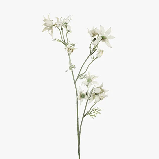 Artificial Flannel Flower Spray