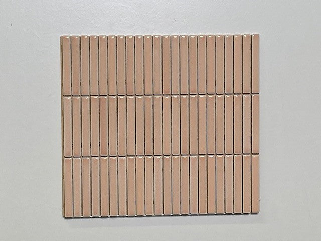 Kit Kat Mosaic Tiles Pink Gloss