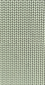 Micro Glass Chevron Mosaic - Sage