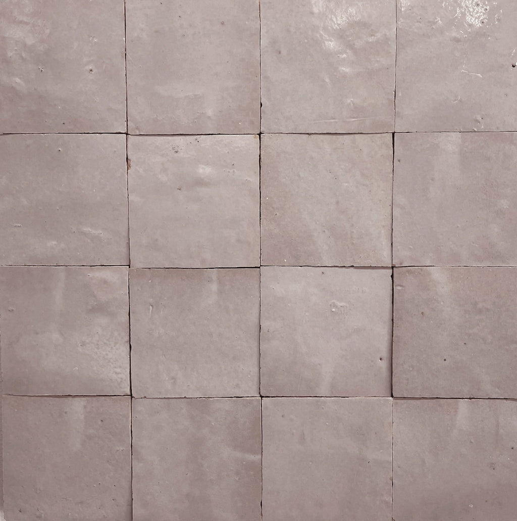 Hand Made Moroccan Zellige Rose 100X100mm Central Coast Tiles